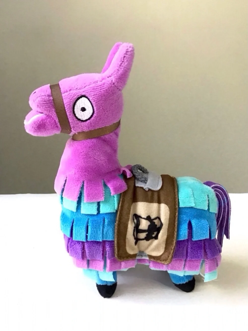 Russ Fortnite Loot Llama 8” Plush 2018 Epic Games Purple Blue Stuffed Animal
